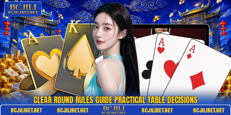 Clear round rules guide practical table decisions