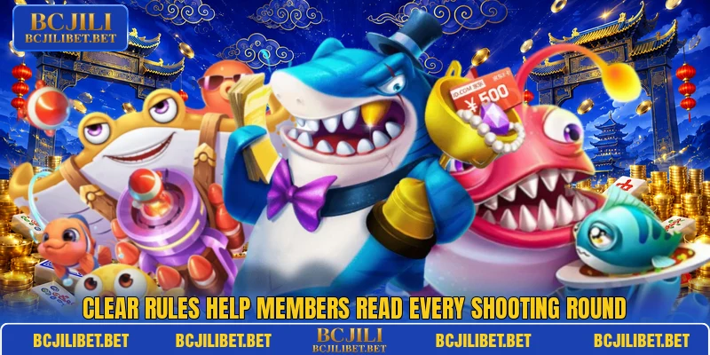 Clear rules help members read every shooting round Clear rules help members read every shooting round