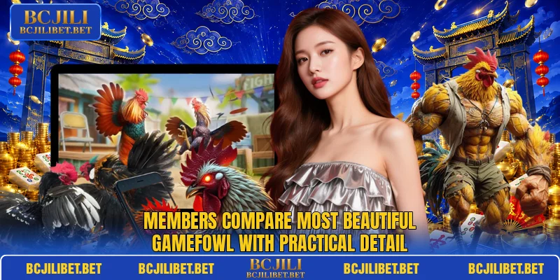 Members compare most beautiful gamefowl with practical detail Members compare most beautiful gamefowl with practical detail