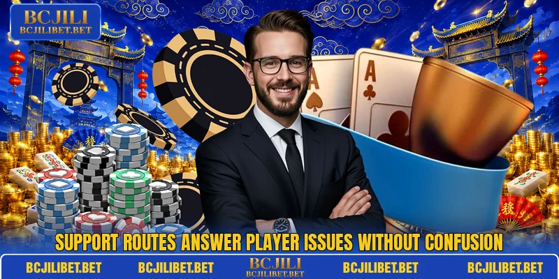 Support routes answer player issues without confusion